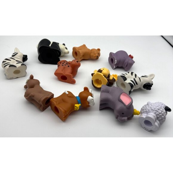 Lot of 11-Fisher Price Little People - Noah's Ark - Animals monkey, Panda, Bear+ - Picture 4 of 5